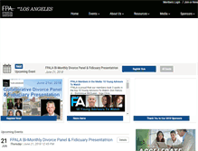 Tablet Screenshot of fpala.org